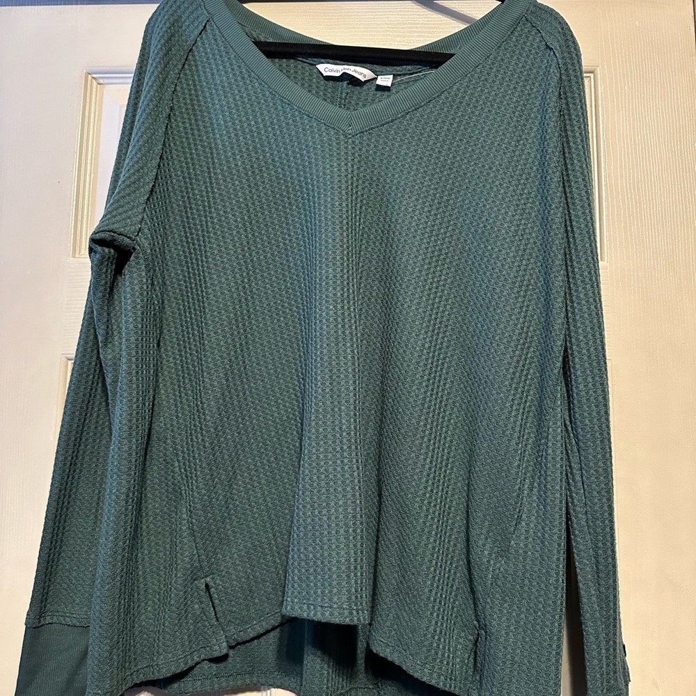 Calvin Klein Jeans Waffle Knit Top